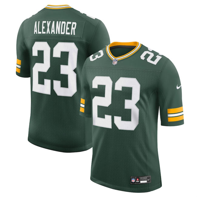 Men's Green Bay Packers 23 Jaire Alexander Green 2025 New Vapor Untouchable Limited Football Stitched Jersey