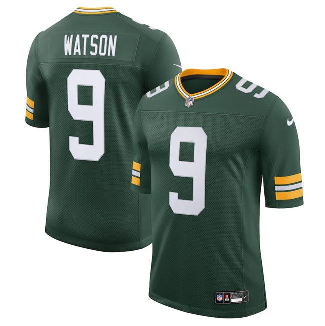 Men's Green Bay Packers 9 Christian Watson Green 2025 New Vapor Untouchable Limited Football Stitched Jersey