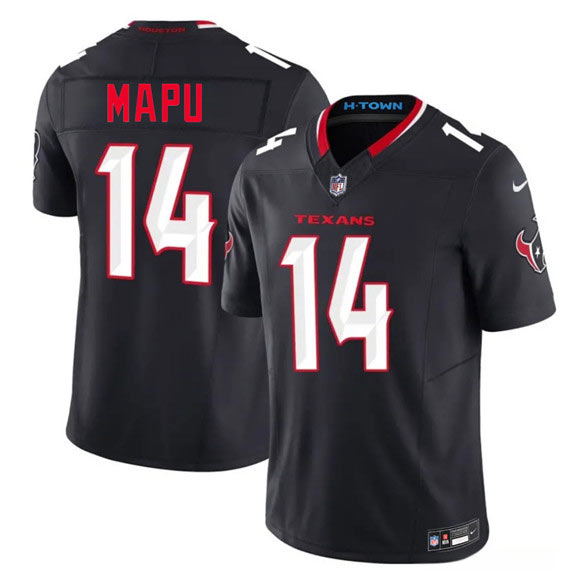 Men's Houston Texans 14 Marte Mapu Navy 2nd Alternate 2026 F.U.S.E. Vapor Limited Football Stitched Jersey
