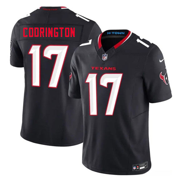 Men's Houston Texans 17 Brandon Codrington Navy 2nd Alternate 2026 F.U.S.E. Vapor Limited Football Stitched Jersey