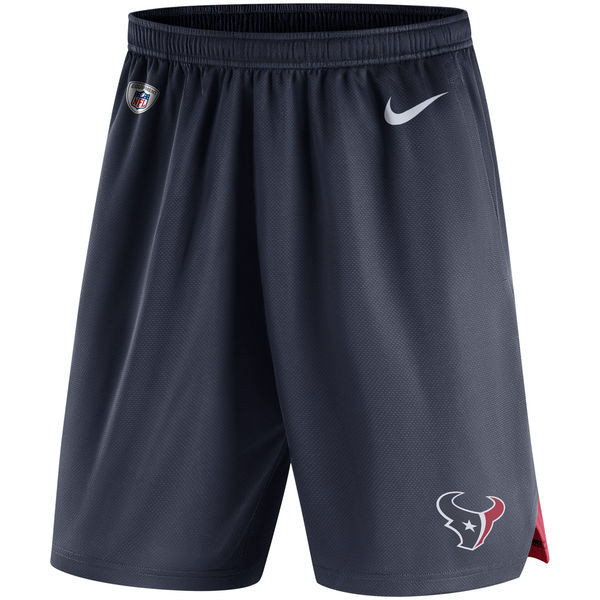 Men's Houston Texans Navy Knit Performance Shorts