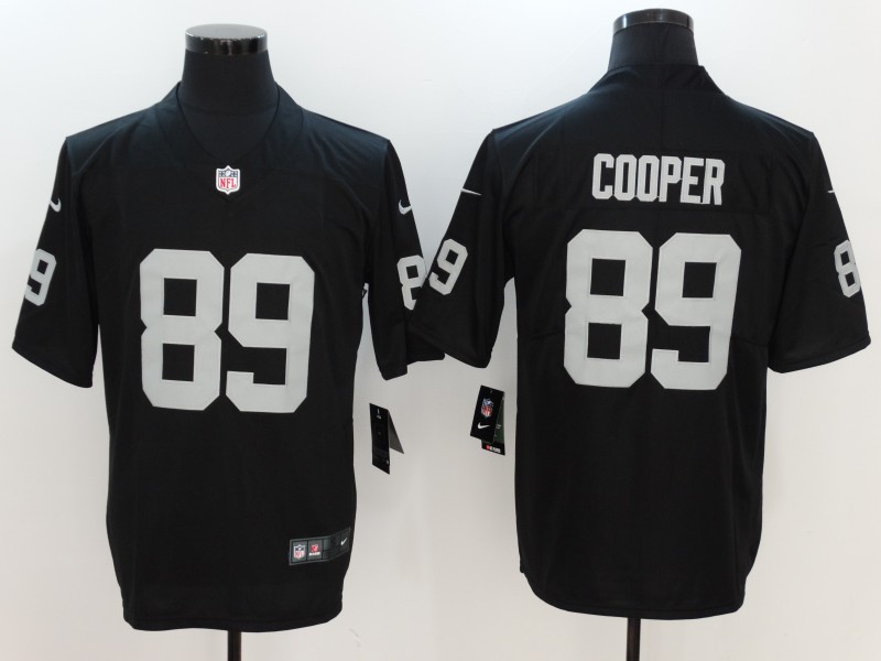 Men's Oakland Raiders #89 Amari Cooper Black 2017 Vapor Untouchable Limited Stitched Jersey