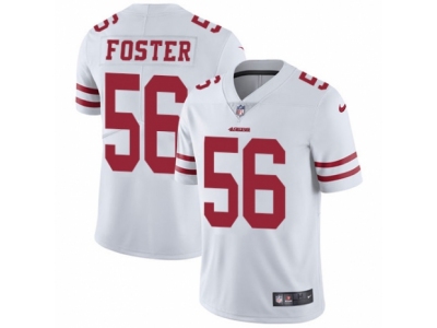 Men's San Francisco 49ers #56 Reuben Foster Vapor Untouchable Limited White NFL Jersey