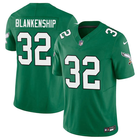 Men's Philadelphia Eagles 32 Reed Blankenship Kelly Green 2025 F.U.S.E