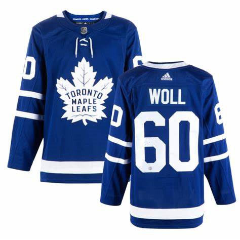 Men's Toronto Maple Leafs 60 Joseph Woll Royal Blue Adidas Stitched NHL Jersey