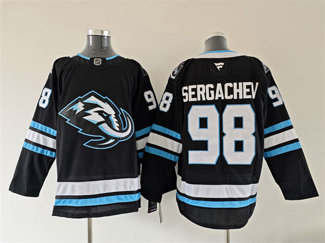 Men's Utah Mammoth 98 Mikhail Sergachev Navy 2025 Stitched Jersey