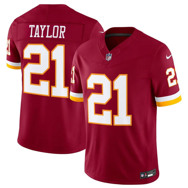 Men's Washington Commanders 21 Sean Taylor Burgundy 2026 F.U.S.E. Vapor Limited Stitched Football Jersey