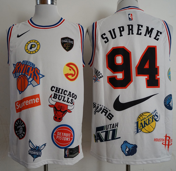 Men's supreme White Jersey