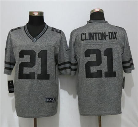 Men Green Bay Packers 21 Ha Ha Clinton Dix Gridiron Gray Limited Jersey