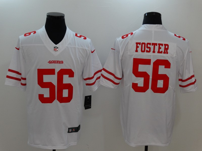 49ers 56 Reuben Foster White Vapor Untouchable Player Limited Jersey