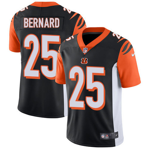Bengals 25 Giovani Bernard Black Vapor Untouchable Player Limited Jersey