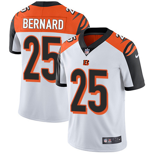 Bengals 25 Giovani Bernard White Vapor Untouchable Player Limited Jersey