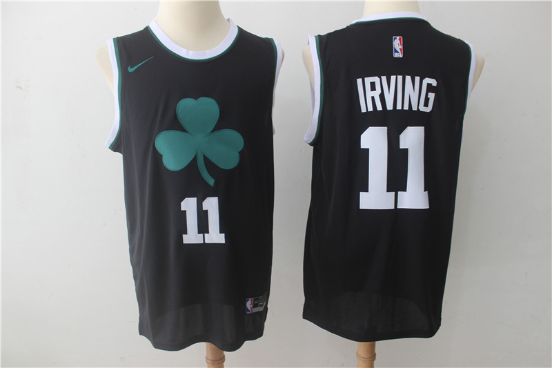 Boston Celtics #20 Gordon Hayward All Black 2017 2018 Swingman Stitched NBA Jersey