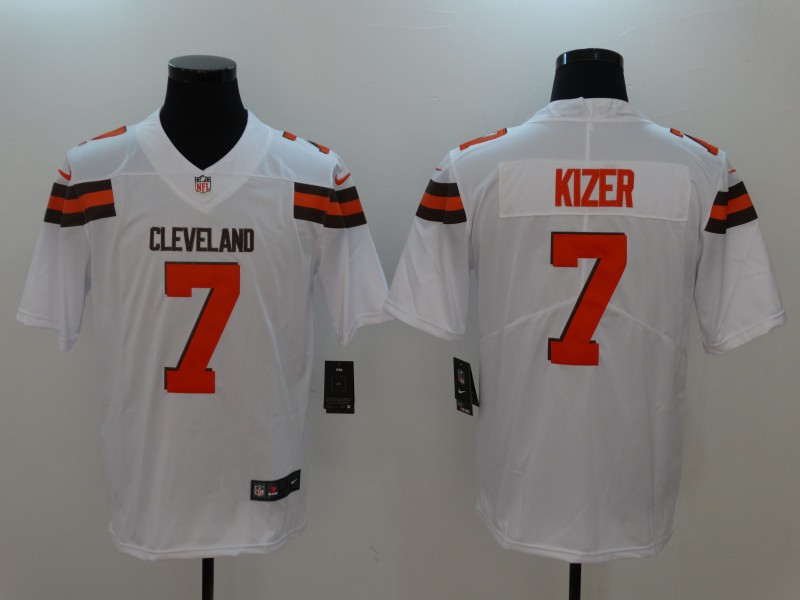 Browns 7 DeShone Kizer White Vapor Untouchable Player Limited Jersey