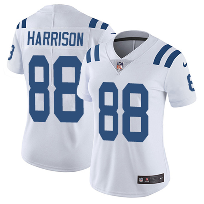 Colts 88 Marvin Harrison White Women Vapor Untouchable Limited Jersey