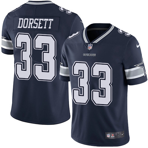 Cowboys 33 Tony Dorsett Navy Vapor Untouchable Player Limited Jersey