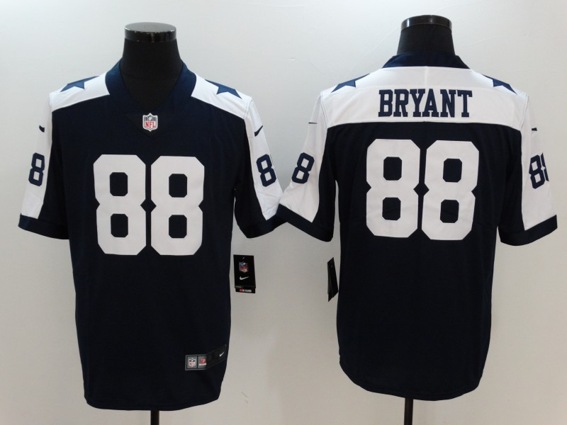 Cowboys 88 Dez Bryant Navy Throwback Vapor Untouchable Player Limited Jersey
