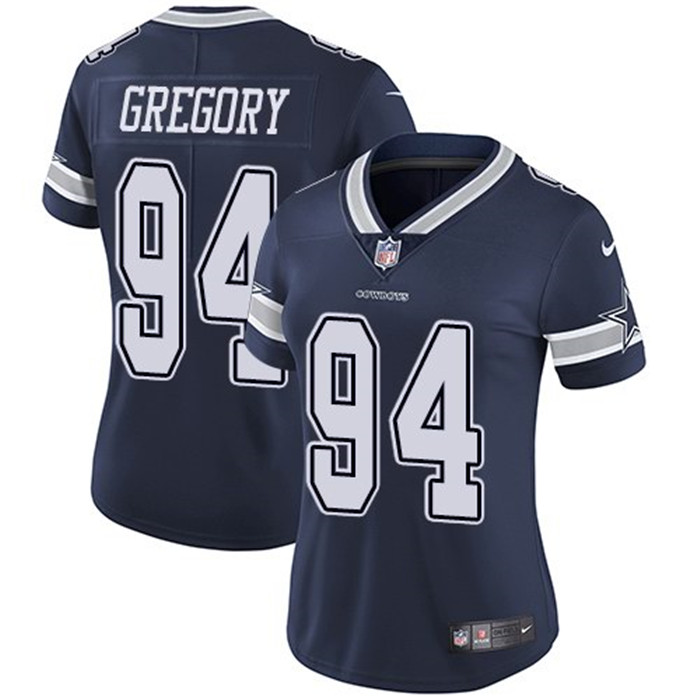 Cowboys 94 Randy Gregory Navy Women Vapor Untouchable Limited Jersey