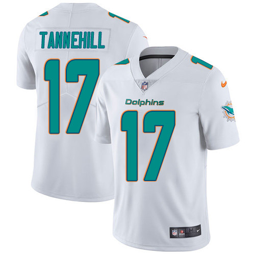 Dolphins 17 Ryan Tannehill White Vapor Untouchable Player Limited Jersey