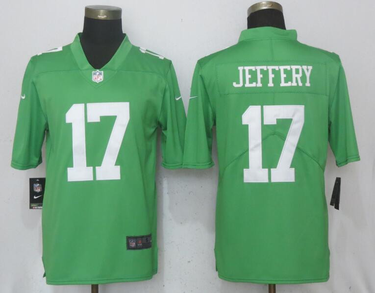 Eagles 17 Alshon Jeffery Green 2017 Vapor Untouchable Player Limited Jersey