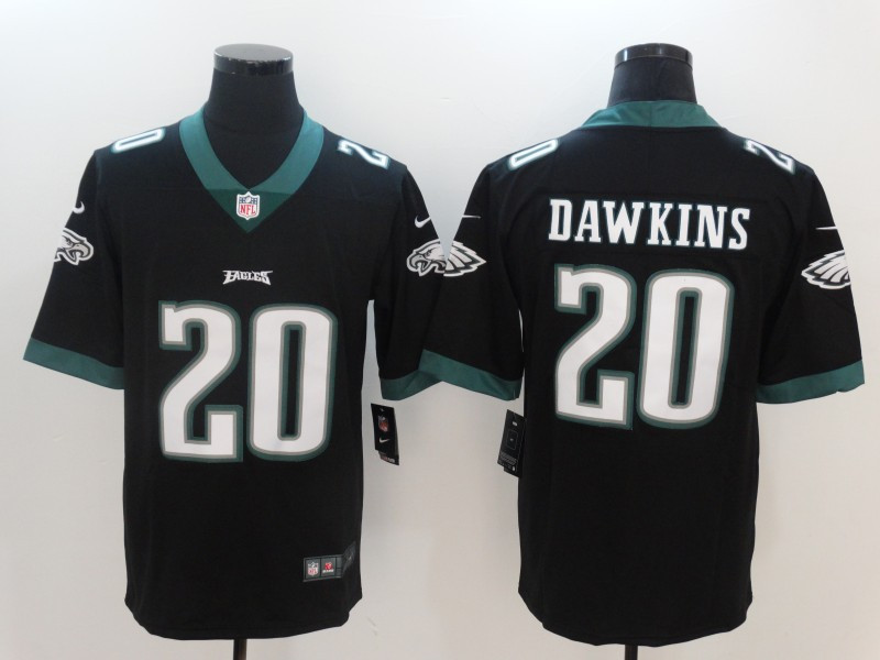 Eagles 20 Brian Dawkins Black Vapor Untouchable Player Limited Jersey