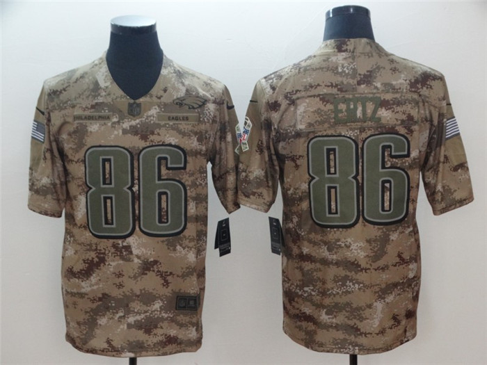 Eagles 86 Zach Ertz Salute To Service Limited Jersey