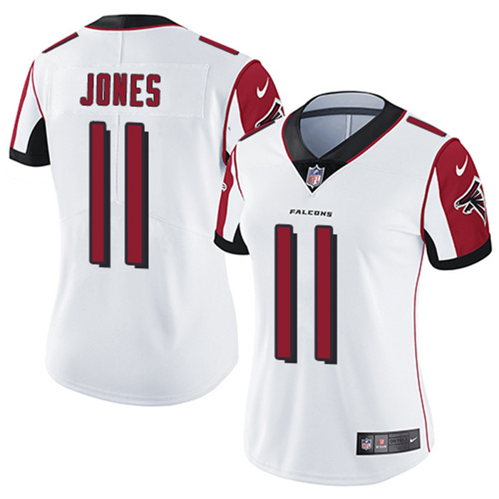 Falcons 11 Julio Jones White Women Vapor Untouchable Limited Jersey