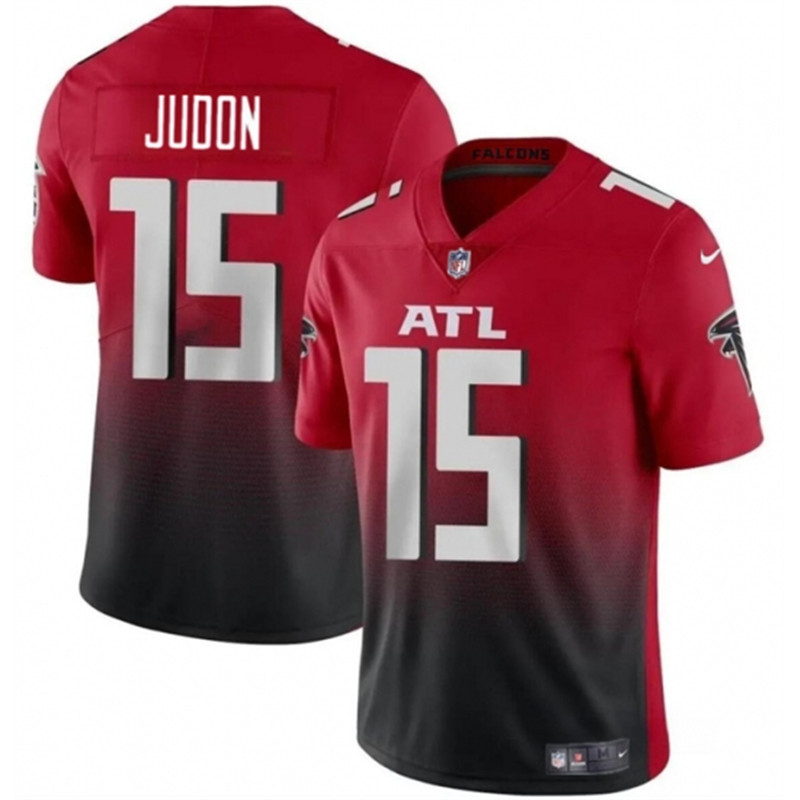 Nike Falcons 15 Matthew Judon Red Black Stitched Jersey