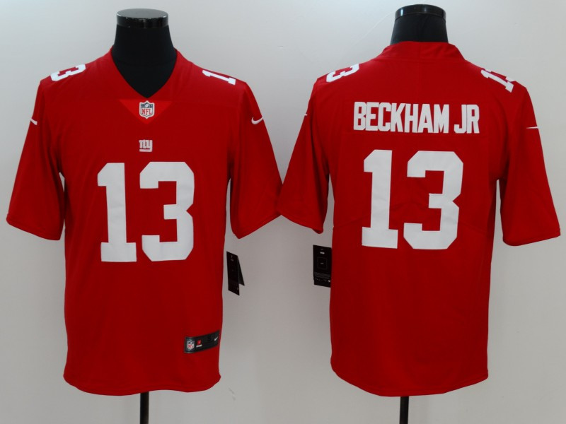 Giants 13 Odell Beckha, Jr Red Vapor Untouchable Player Limited Jersey