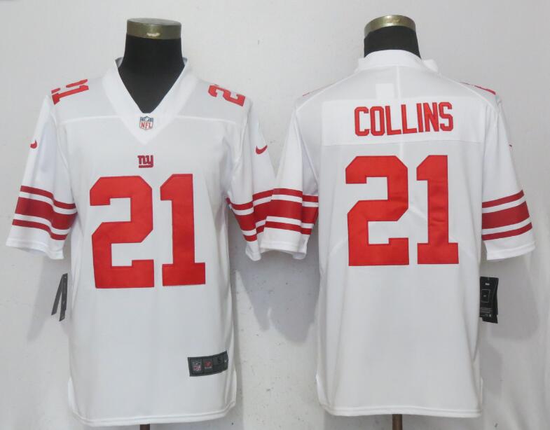 Giants 21 Landon Collins White Vapor Unctouchable Limited Jersey