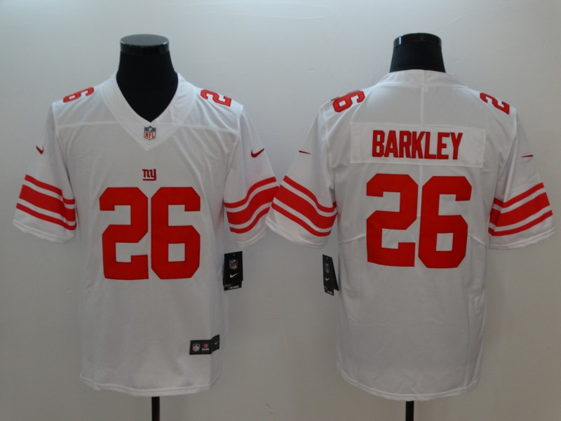 Giants 26 Saquon Barkley White Vapor Untouchable Player Limited Jersey