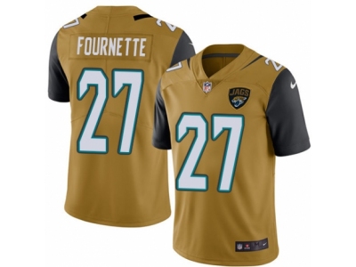 Jacksonville Jaguars 27 Leonard Fournette Limited Gold Rush NFL Jersey
