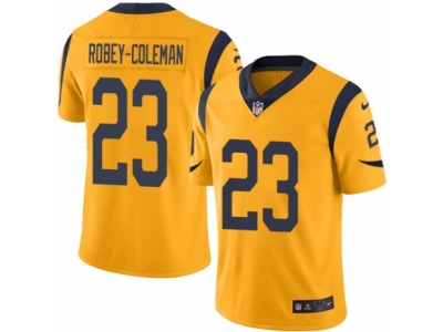 Los Angeles Rams 23 Nickell Robey-Coleman Limited Gold Rush NFL Jersey