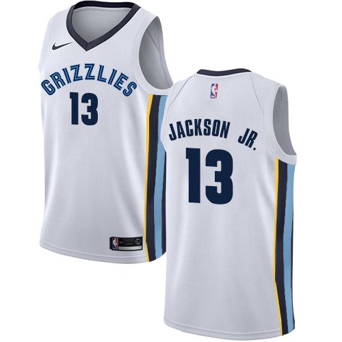 Memphis Grizzlies #13 Jaren Jackson Jr. White NBA Swingman Association Edition Jersey