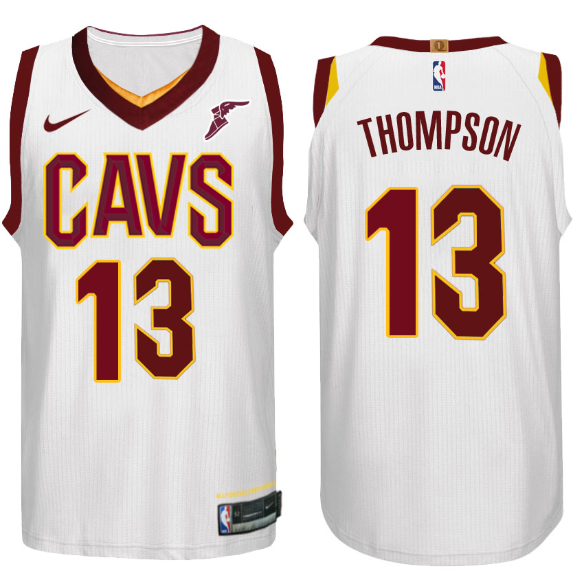 NBA Cleveland Cavaliers #13 Tristan Thompson Jersey 2017 18 New Season White Jersey