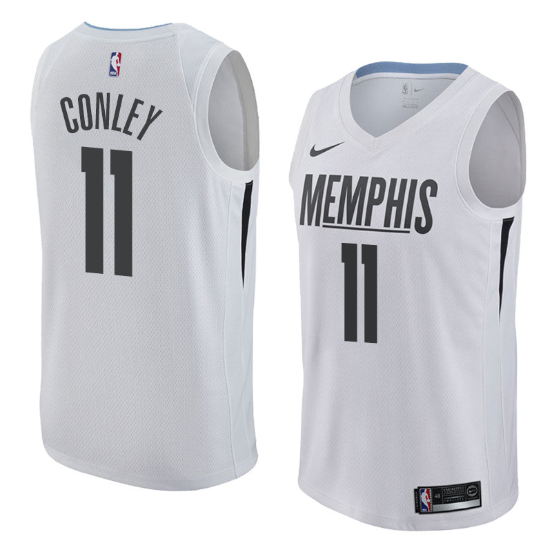 NBA Memphis Grizzlies #11 Mike Conley Jersey 2017 18 New Season City Edition Jersey