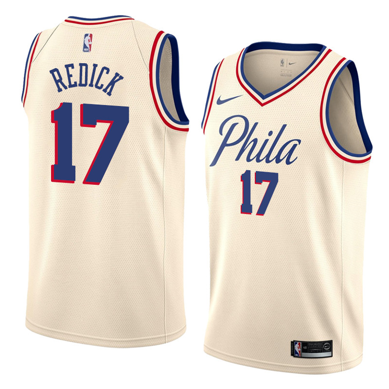 NBA Philadelphia 76ers #17 J.J. Redick Jersey 2017 18 New Season City Edition Jersey