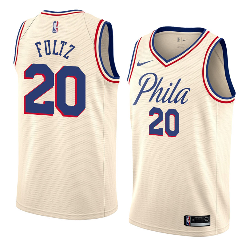 NBA Philadelphia 76ers #20 Markelle Fultz Jersey 2017 18 New Season City Edition Jersey