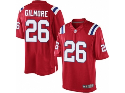 New England Patriots 26 Stephon Gilmore Limited Red Alternate NFL Jersey