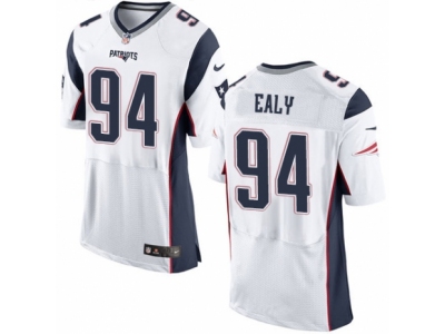 New England Patriots 94 Kony Ealy Elite White NFL Jersey