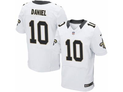 New Orleans Saints 10 Chase Daniel Elite White NFL Jersey