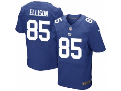 New York Giants 85 Rhett Ellison Elite Royal Blue Team Color NFL Jersey