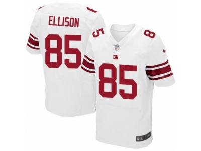 New York Giants 85 Rhett Ellison Elite White NFL Jersey