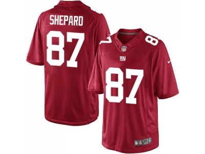 New York Giants 87 Sterling Shepard Limited Red Alternate NFL Jersey