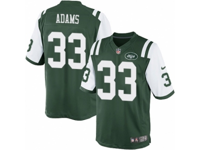New York Jets 33 Jamal Adams Limited Green Team Color NFL Jersey