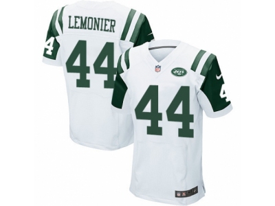 New York Jets 44 Corey Lemonier Elite White NFL Jersey