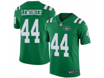 New York Jets 44 Corey Lemonier Limited Green Rush NFL Jersey