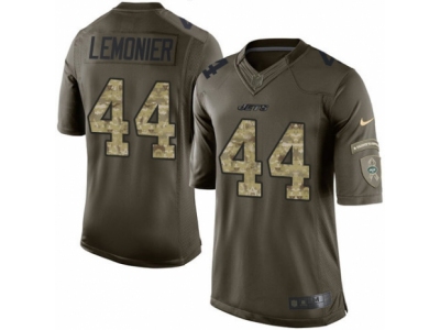 New York Jets 44 Corey Lemonier Limited Green Salute to Service NFL Jersey