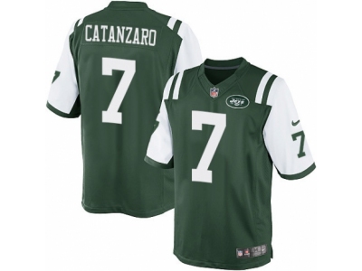 New York Jets 7 Chandler Catanzaro Limited Green Team Color NFL Jersey