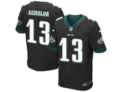  Philadelphia Eagles 13 Nelson Agholor Black Alternate Men Stitched NFL New Elite Jersey